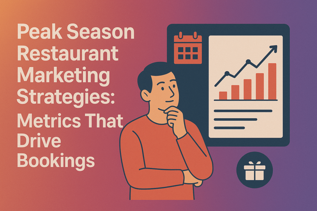 Peak Season Restaurant Marketing Strategies: Metrics That Drive Bookings