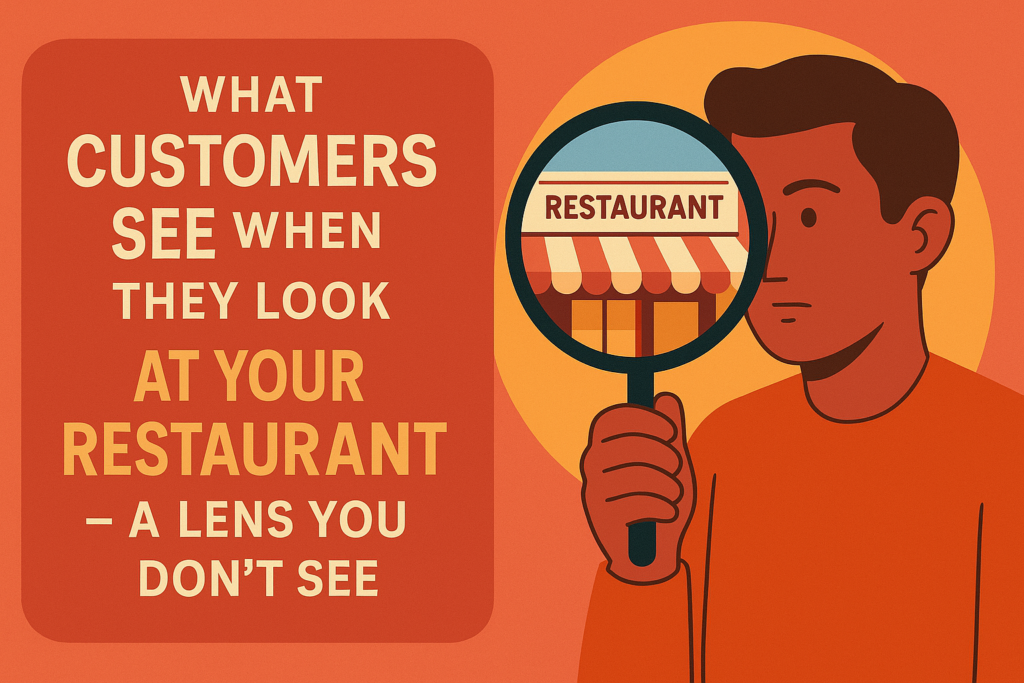 What Customers See When They Look At Your Restaurant – A Lens You Don’t See